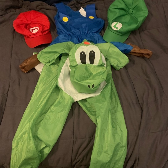 Nintendo Costumes Kids Os Inflatable Super Mario Yoshi Halloween